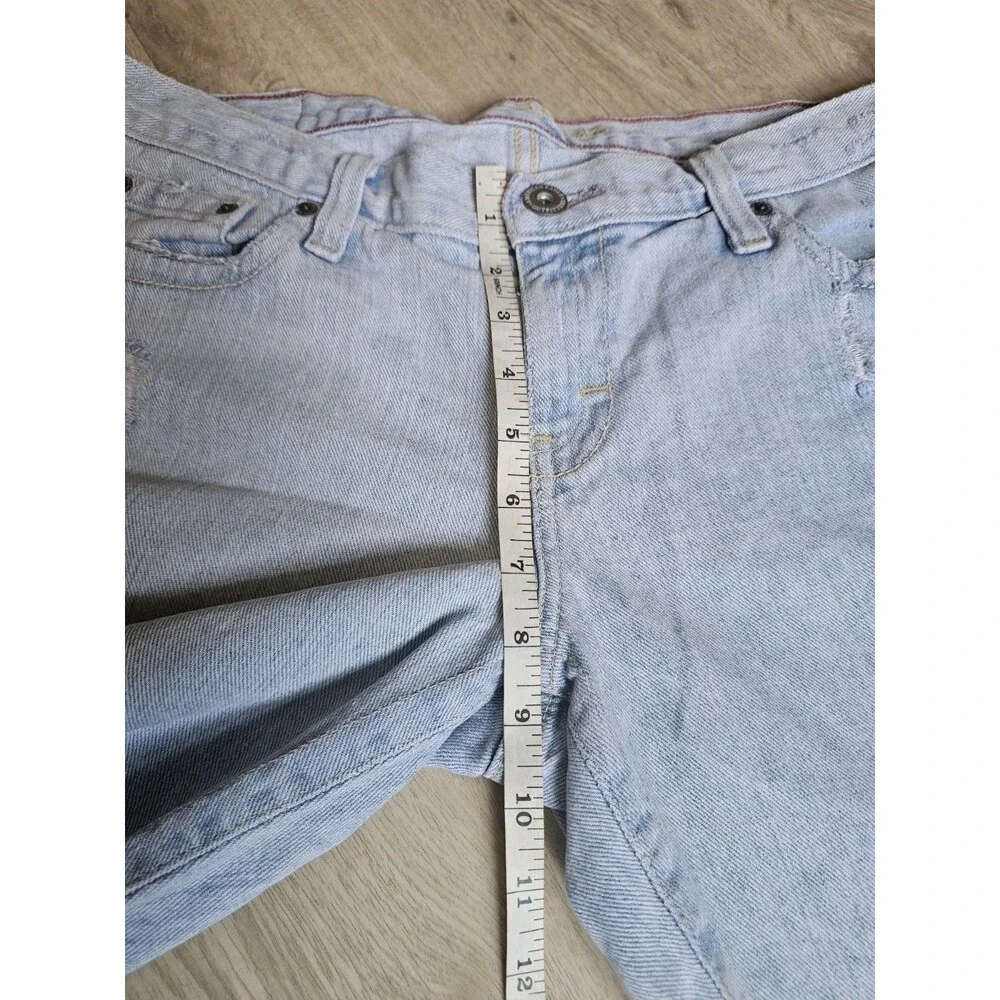 Vintage American Eagle Women Demin Short Size 10 - Picture 4 of 6